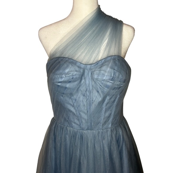 Dresses & Skirts - Blue Tulle One Shoulder Cinderella Dress Corset Party Formal‎ Prom Women Size 8